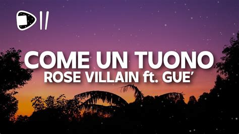 più g di gucci canzone|Rose Villain – COME UN TUONO Lyrics .